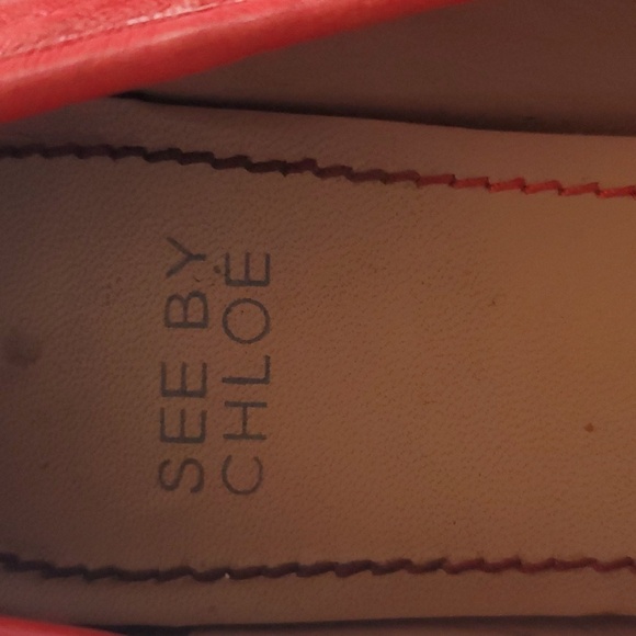 See by Chloe leather flats size 38. - Picture 4 of 8
